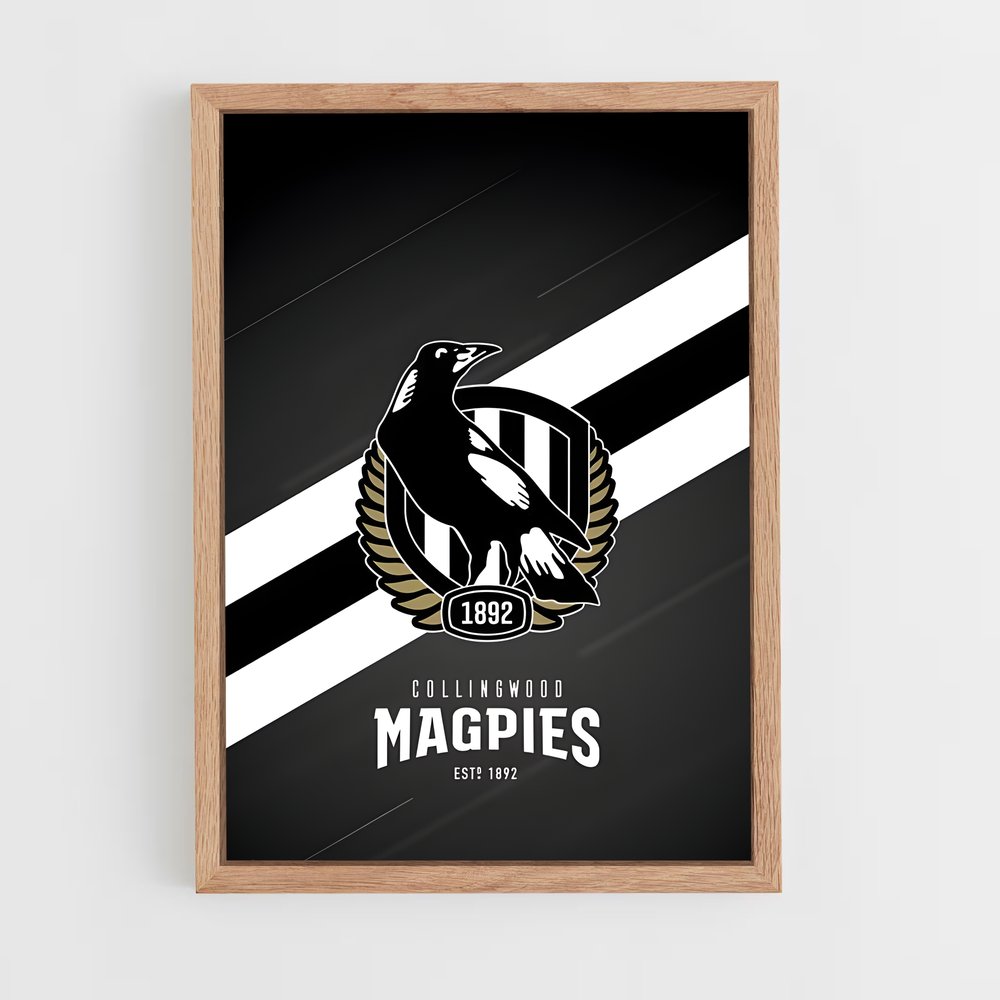 Poster Eagles & Magpies – affiche Football australien (vue 4)